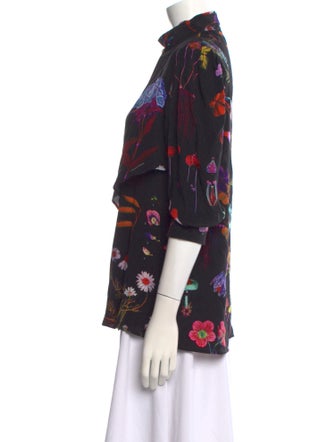 Stella McCartney Silk Floral Print Blouse