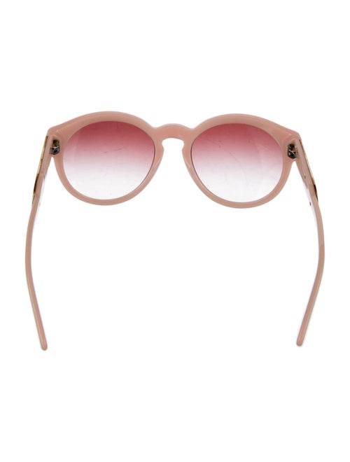 Stella McCartney Round Gradient Sunglasses