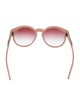 Stella McCartney Round Gradient Sunglasses