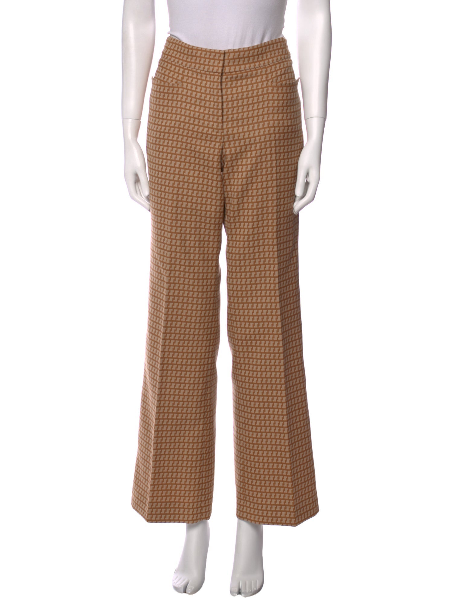 Stella McCartney Wool Wide Leg Pants