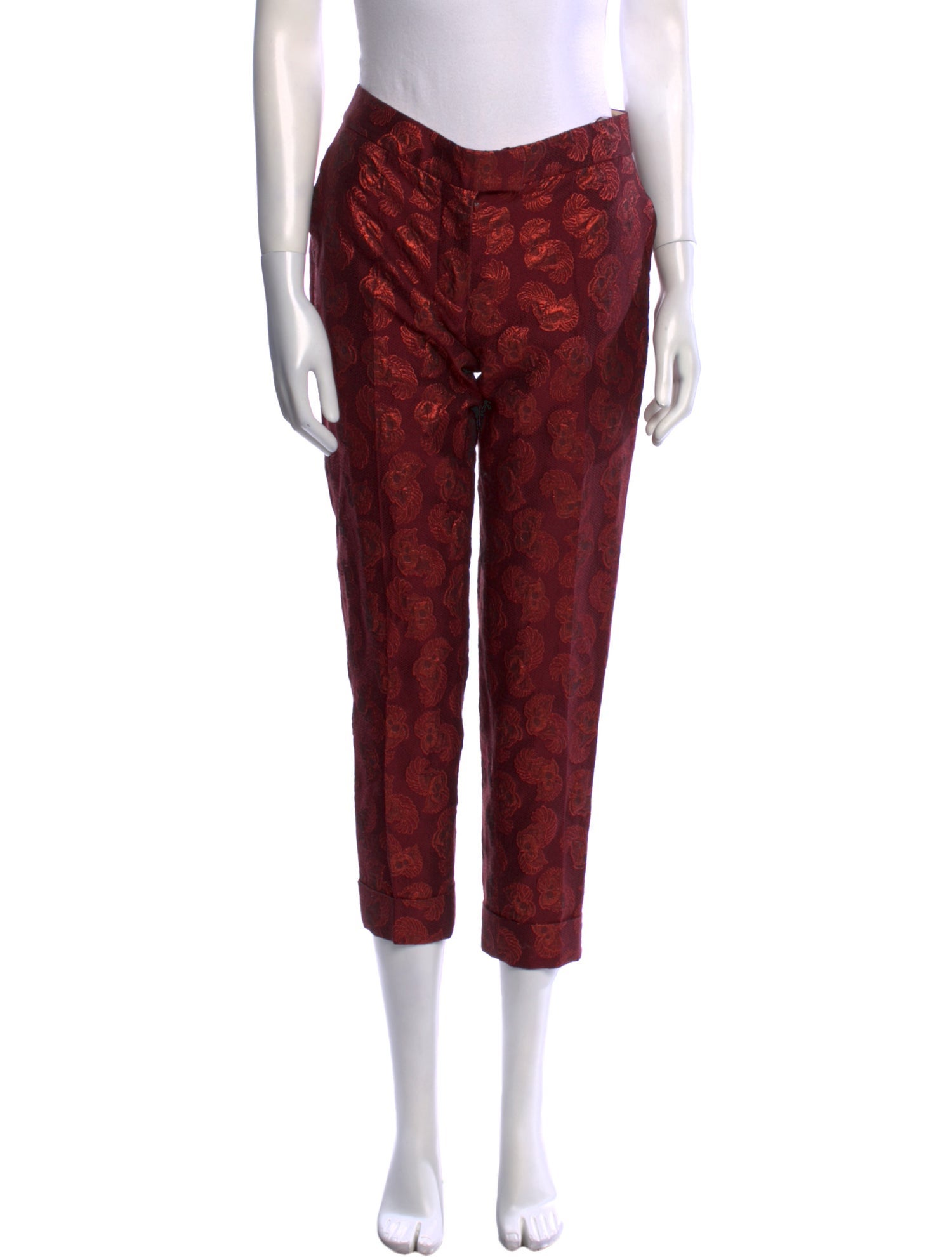 Stella McCartney Printed Straight Leg Pants