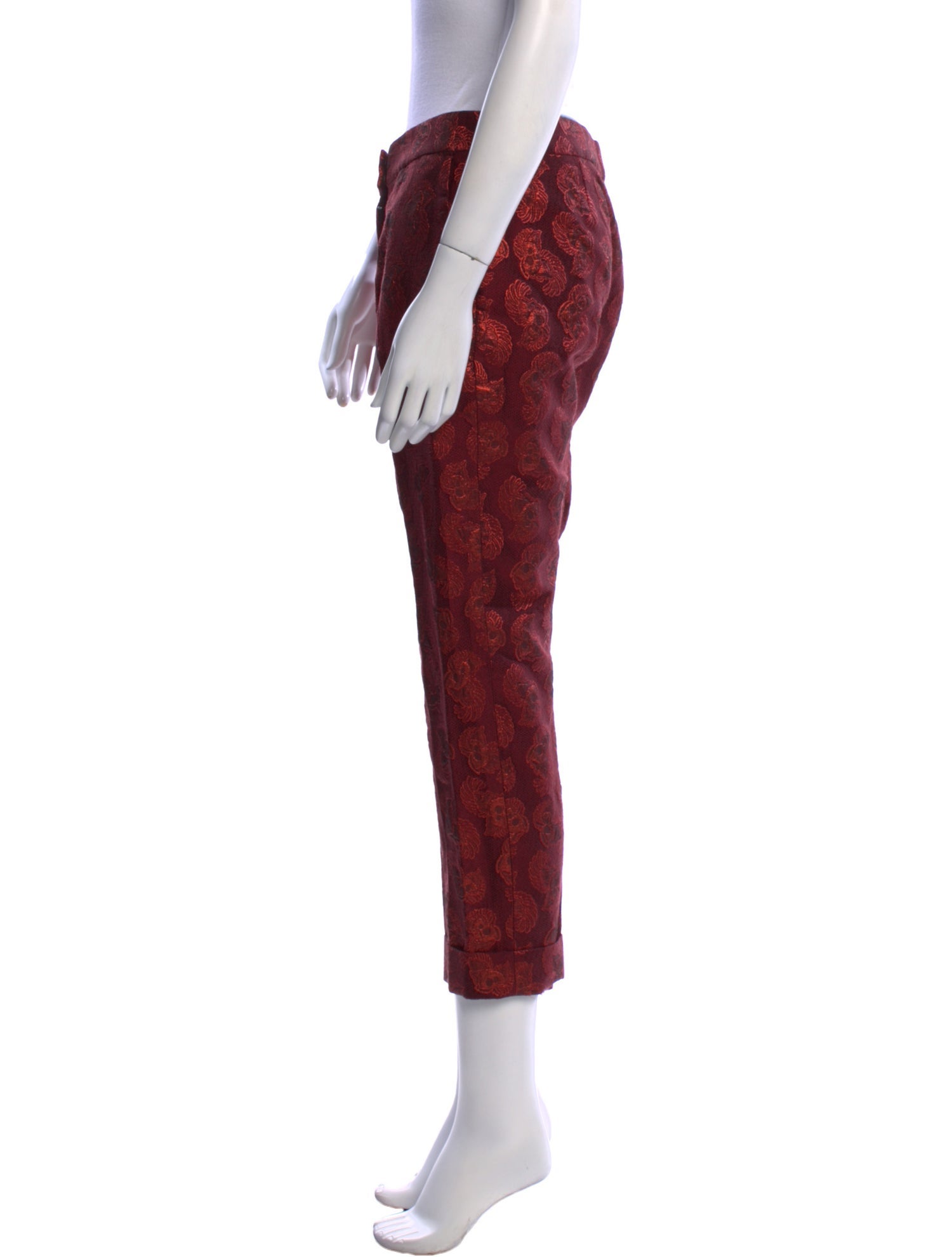 Stella McCartney Printed Straight Leg Pants