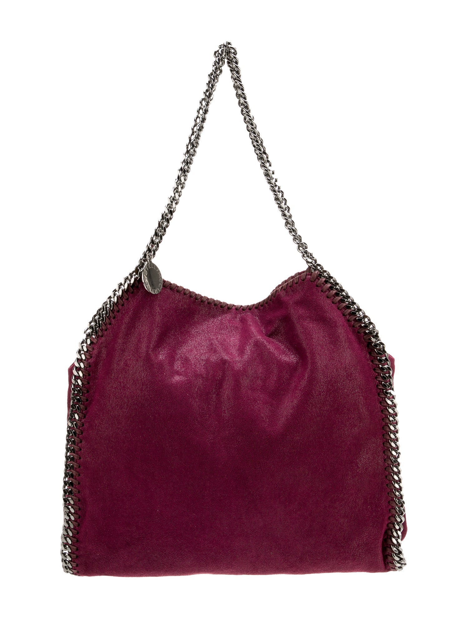 Stella McCartney Vegetarian Suede Shoulder Bag