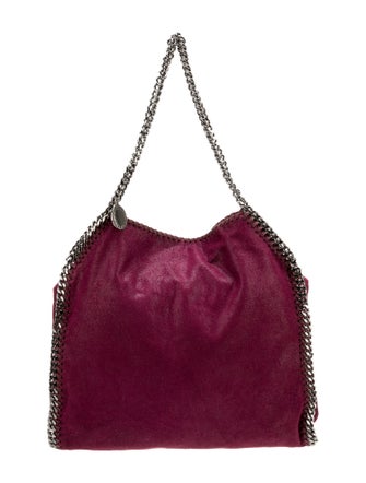Stella McCartney Vegetarian Suede Shoulder Bag