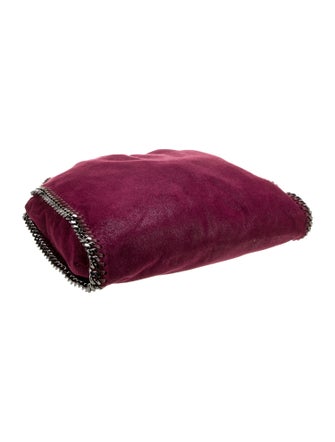 Stella McCartney Vegetarian Suede Shoulder Bag