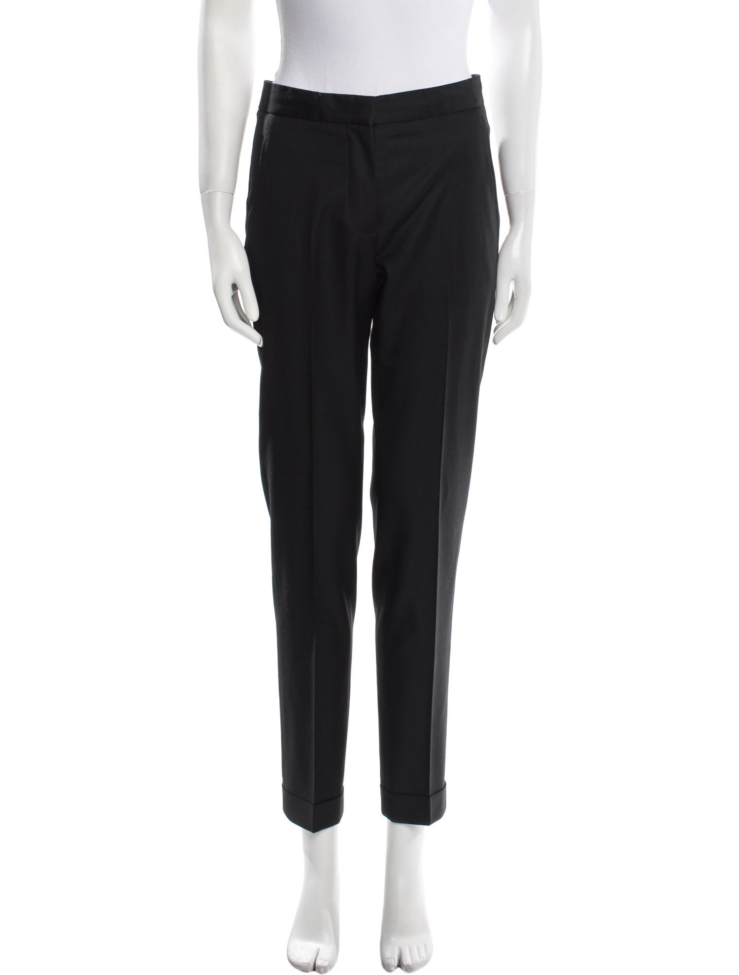 Stella McCartney Wool Straight Leg Pants