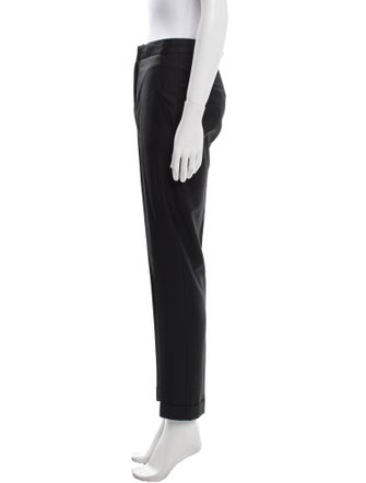 Stella McCartney Wool Straight Leg Pants