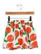 Stella McCartney Girls' Orange Print Skirt
