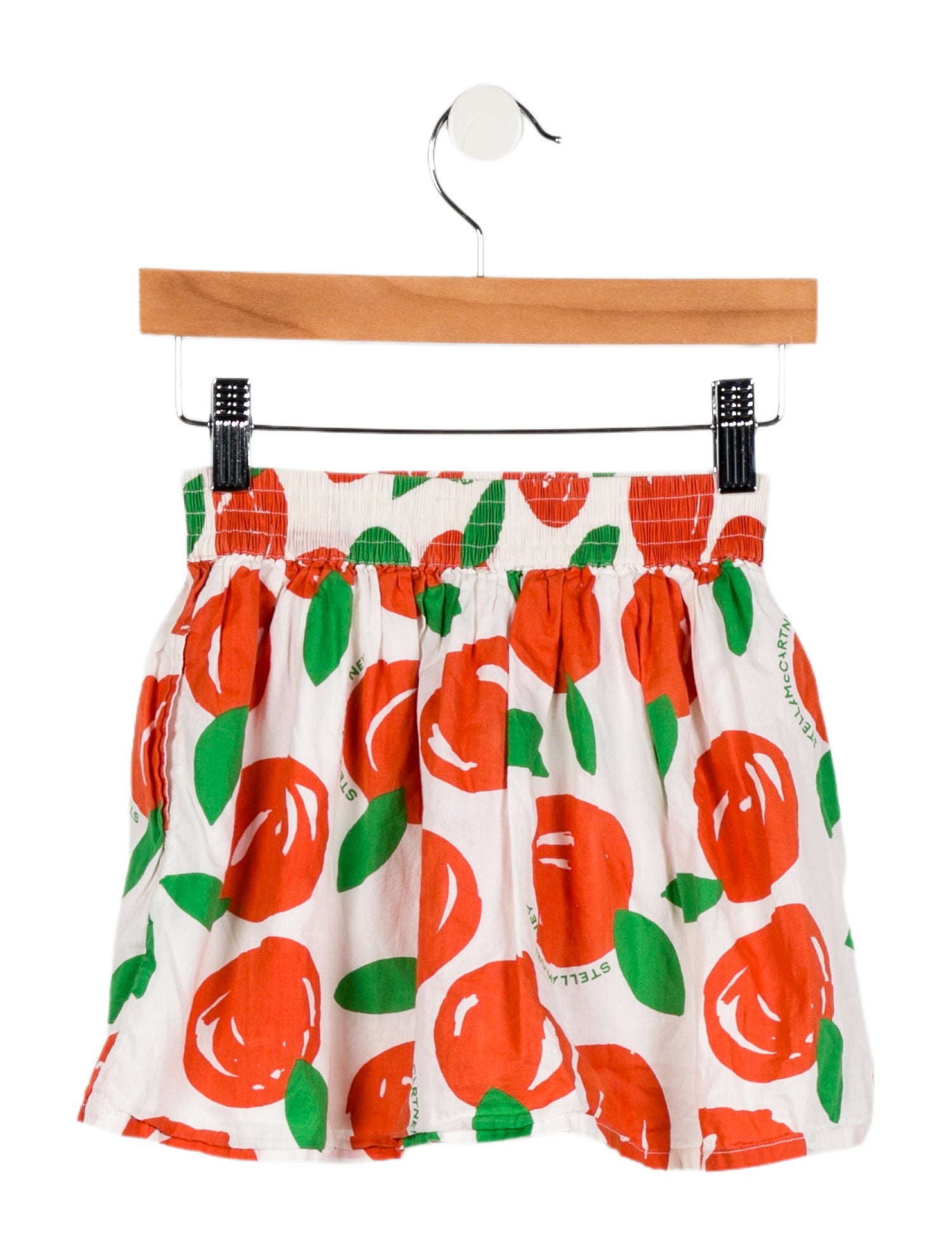 Stella McCartney Girls' Orange Print Skirt