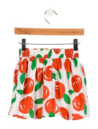 Stella McCartney Girls' Orange Print Skirt