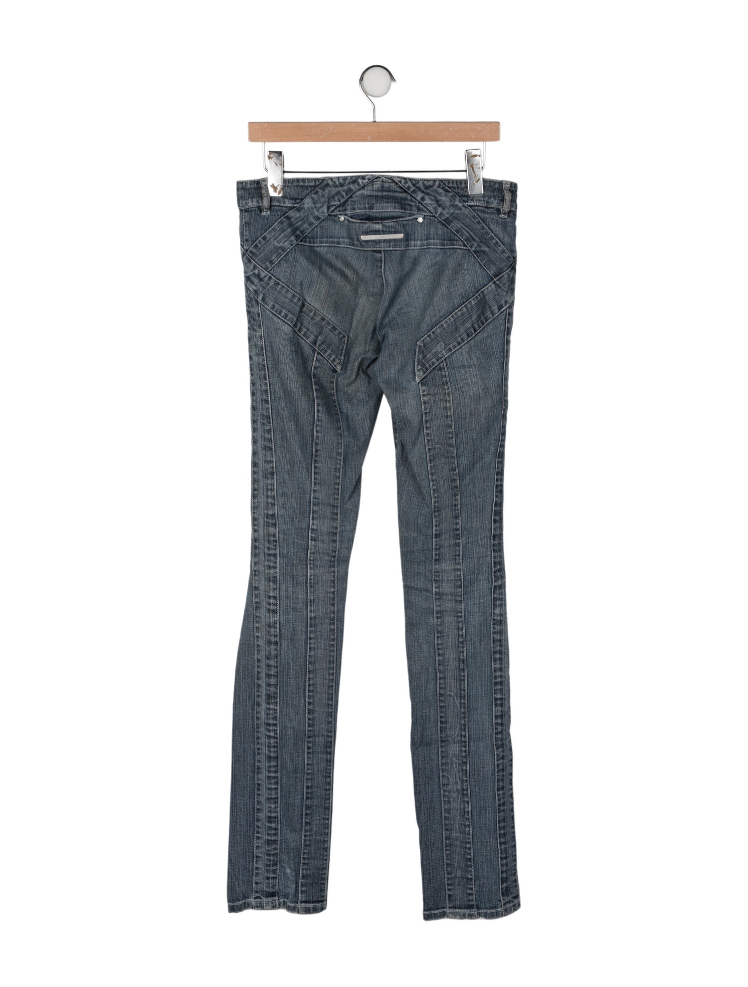 Stella McCartney Low-Rise Straight Leg Jeans