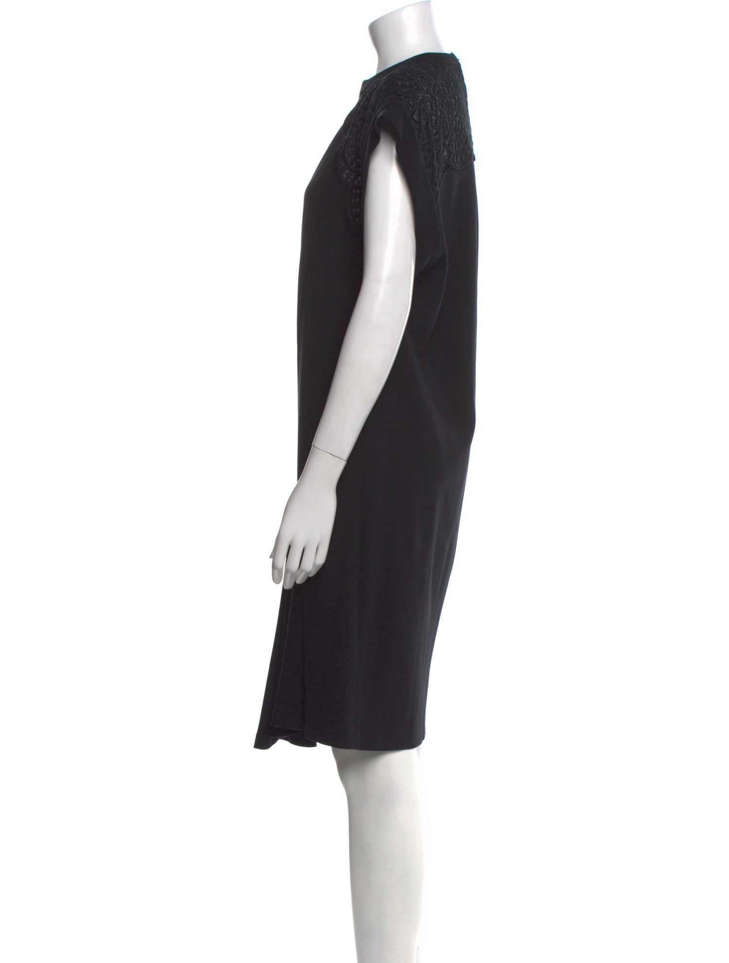 Stella McCartney Crew Neck Knee-Length Dress