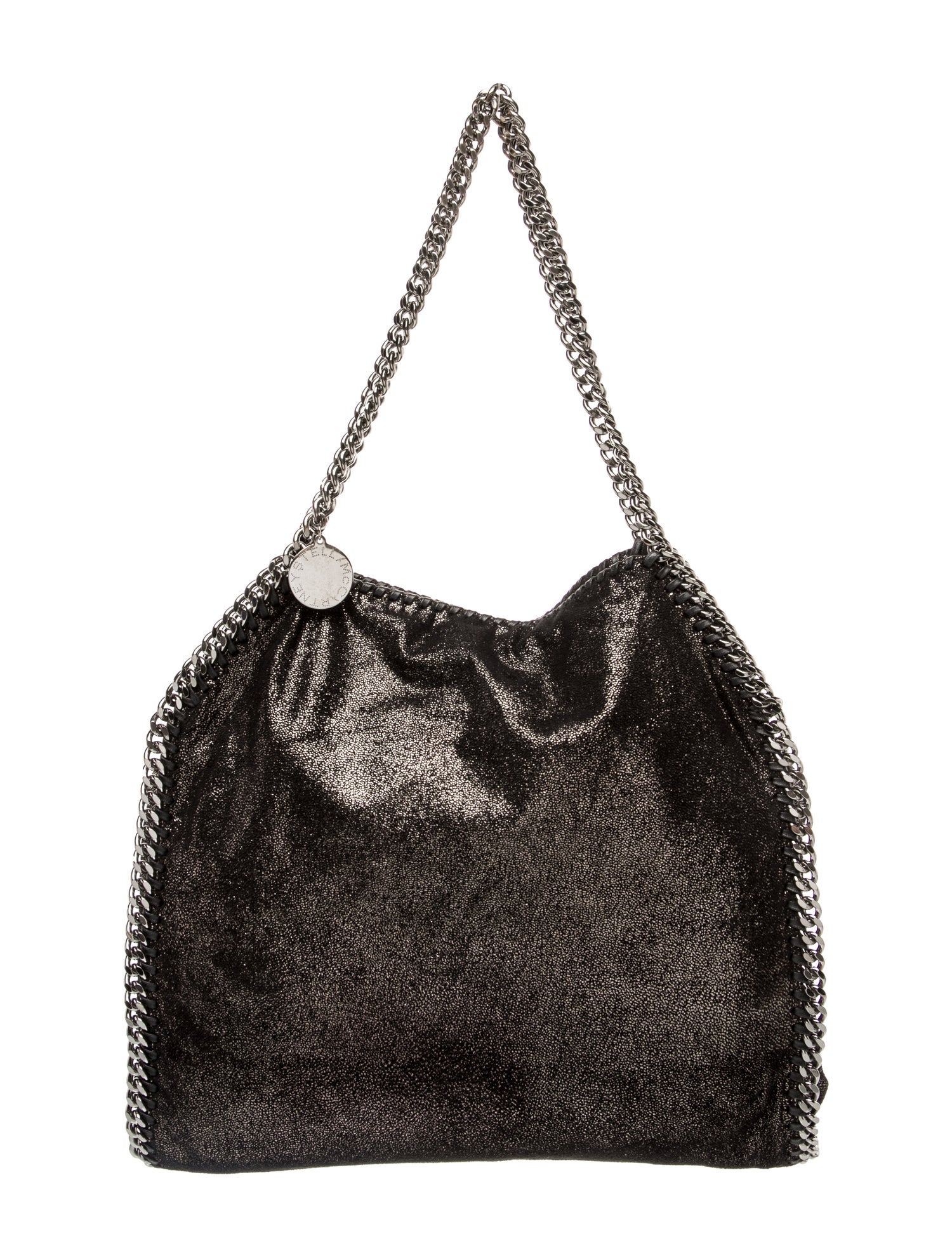 Stella McCartney Vegetarian Suede Shoulder Bag