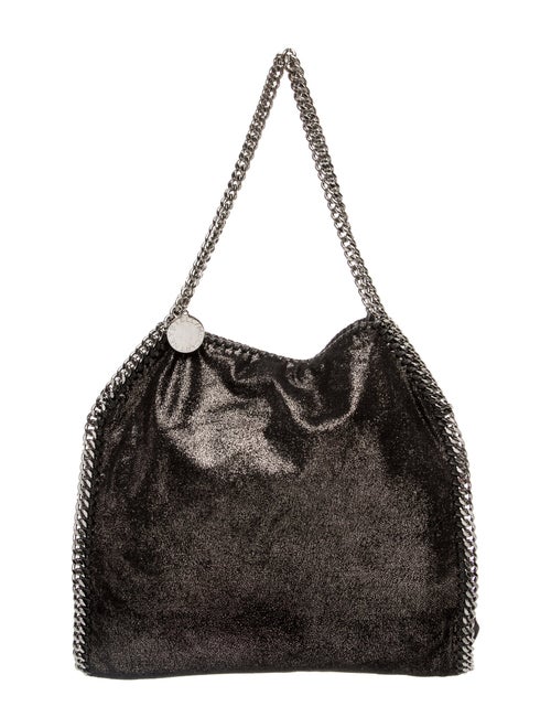 Stella McCartney Vegetarian Suede Shoulder Bag