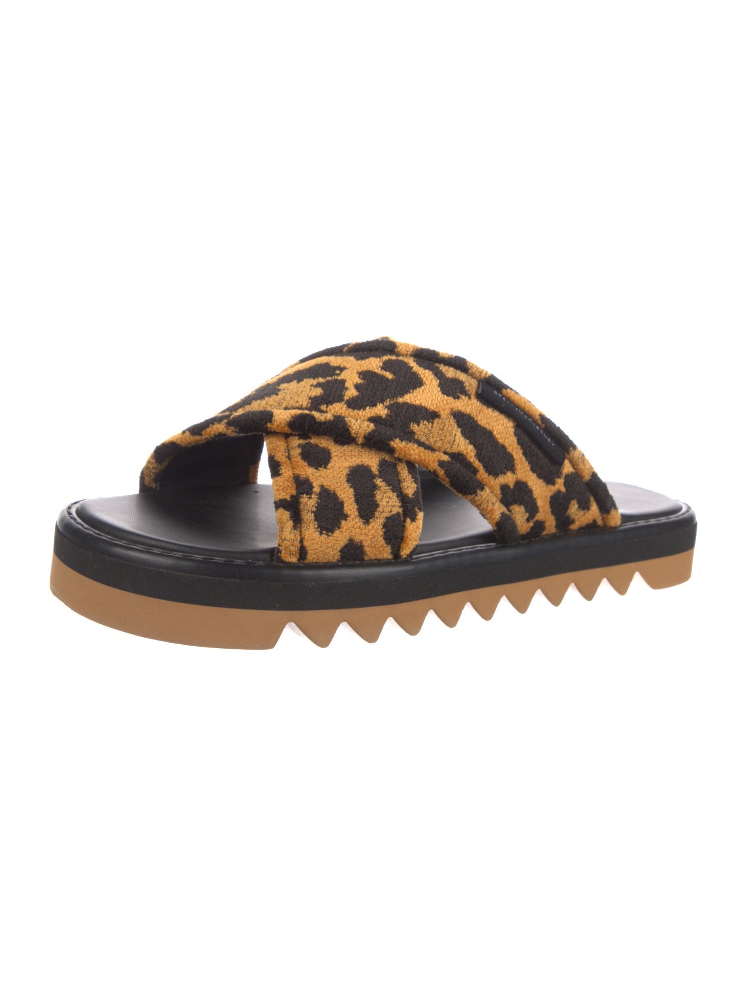 Stella McCartney Animal Print Slides