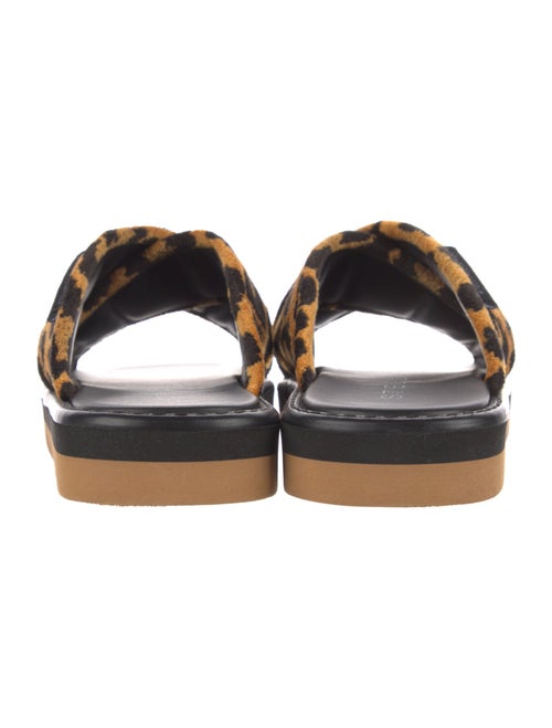Stella McCartney Animal Print Slides