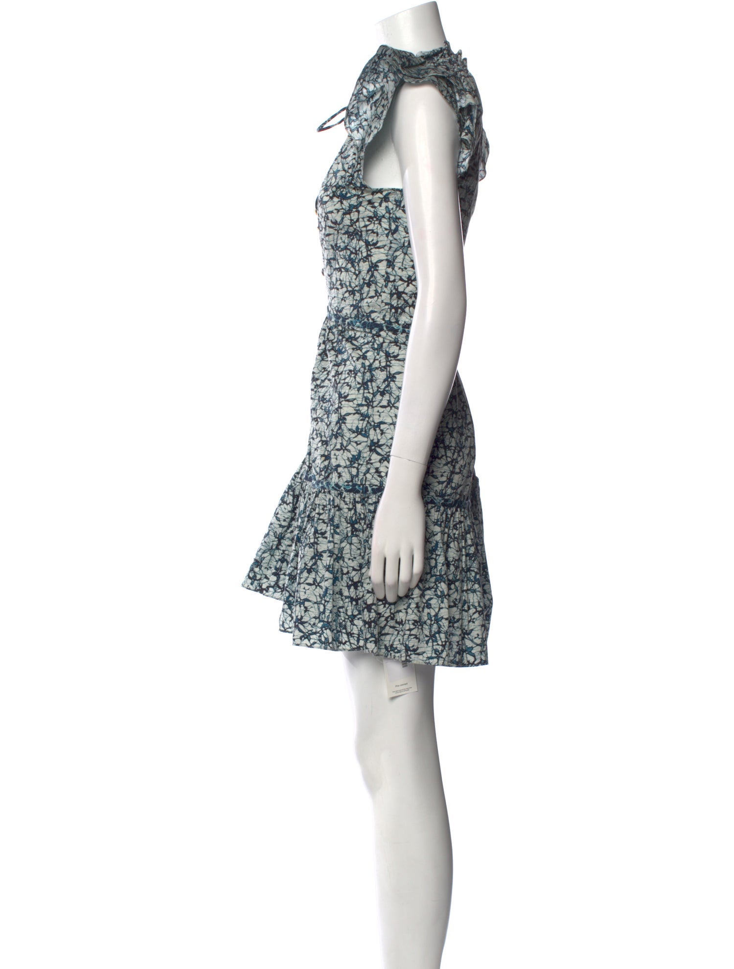 Stella McCartney Floral Print Mini Dress