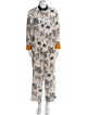 Stella McCartney Silk Printed Pant Set