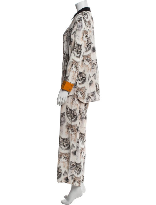 Stella McCartney Silk Printed Pant Set