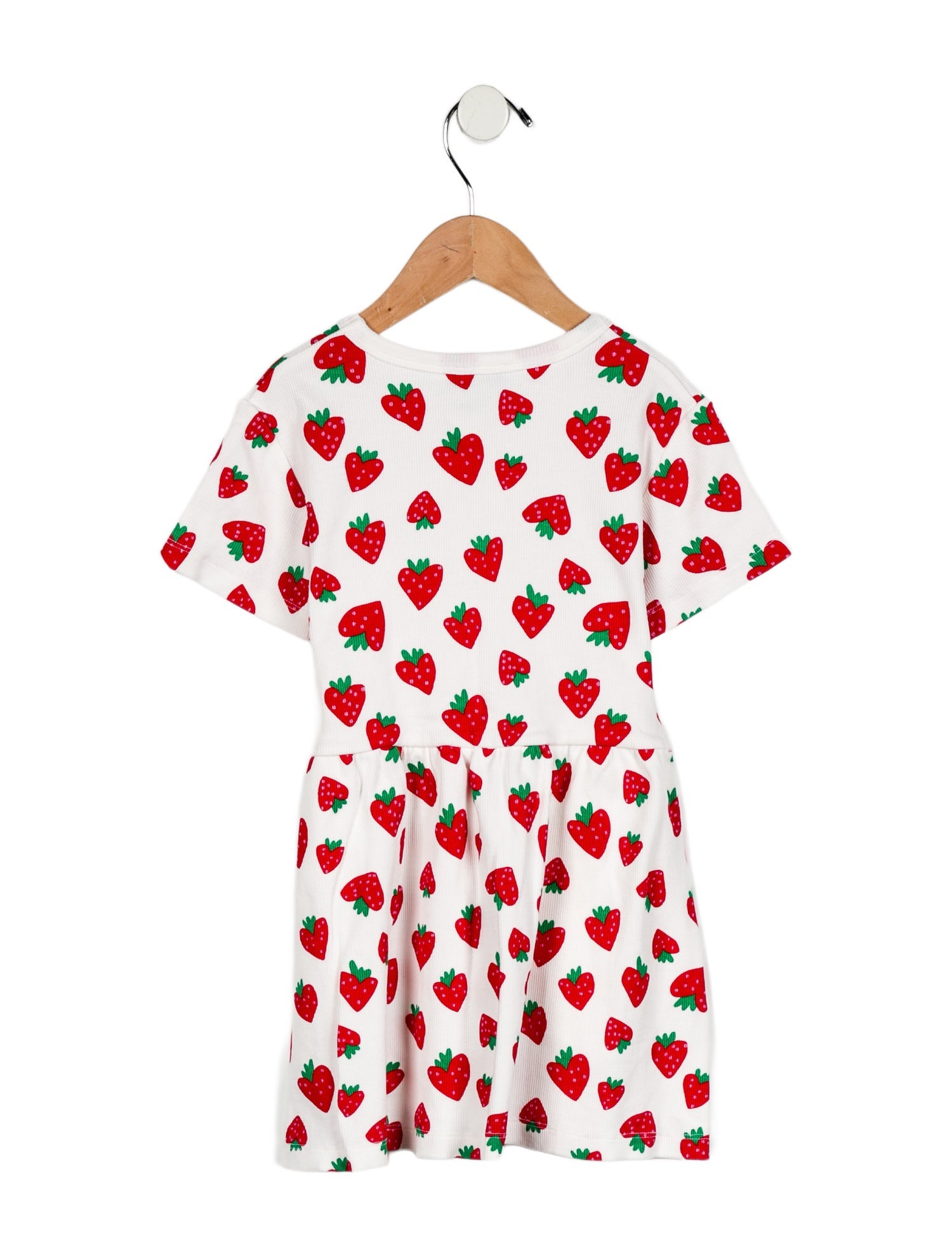 Stella McCartney Girls' Strawberry Print Dress