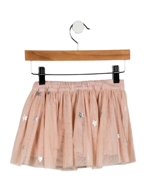 Stella McCartney Girls' Star Print Tulle Skirt