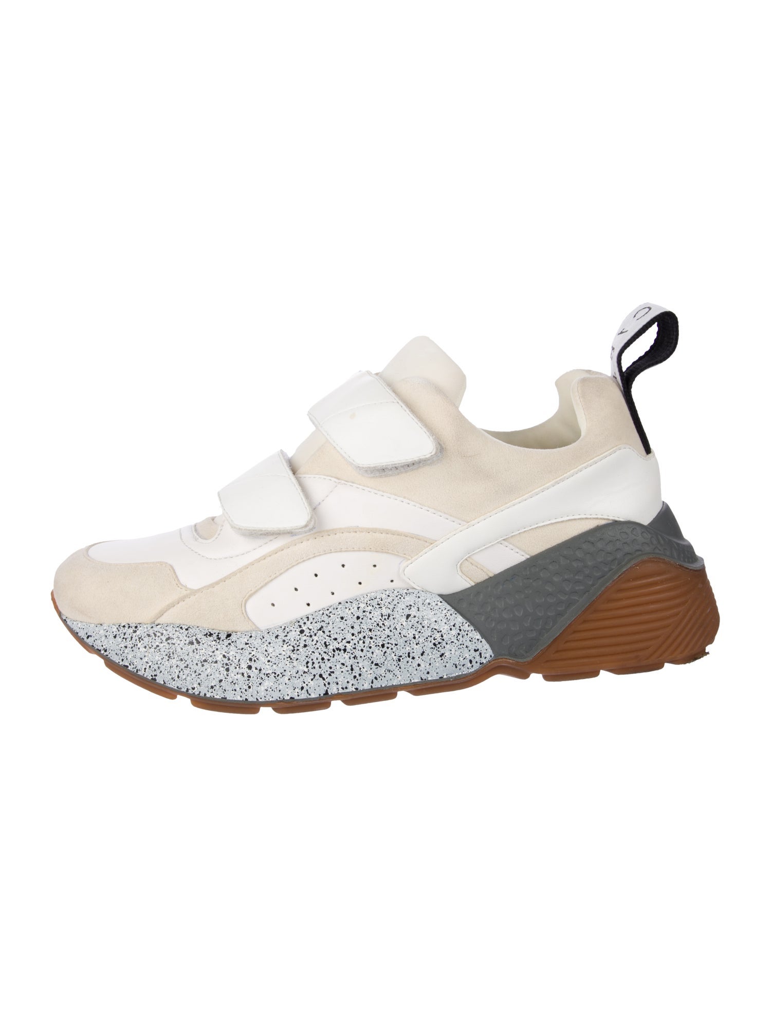 Stella McCartney Vegetarian Leather Printed Chunky Sneakers