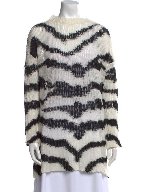 Stella McCartney Striped Bateau Neckline Sweater
