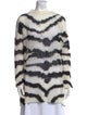 Stella McCartney Striped Bateau Neckline Sweater