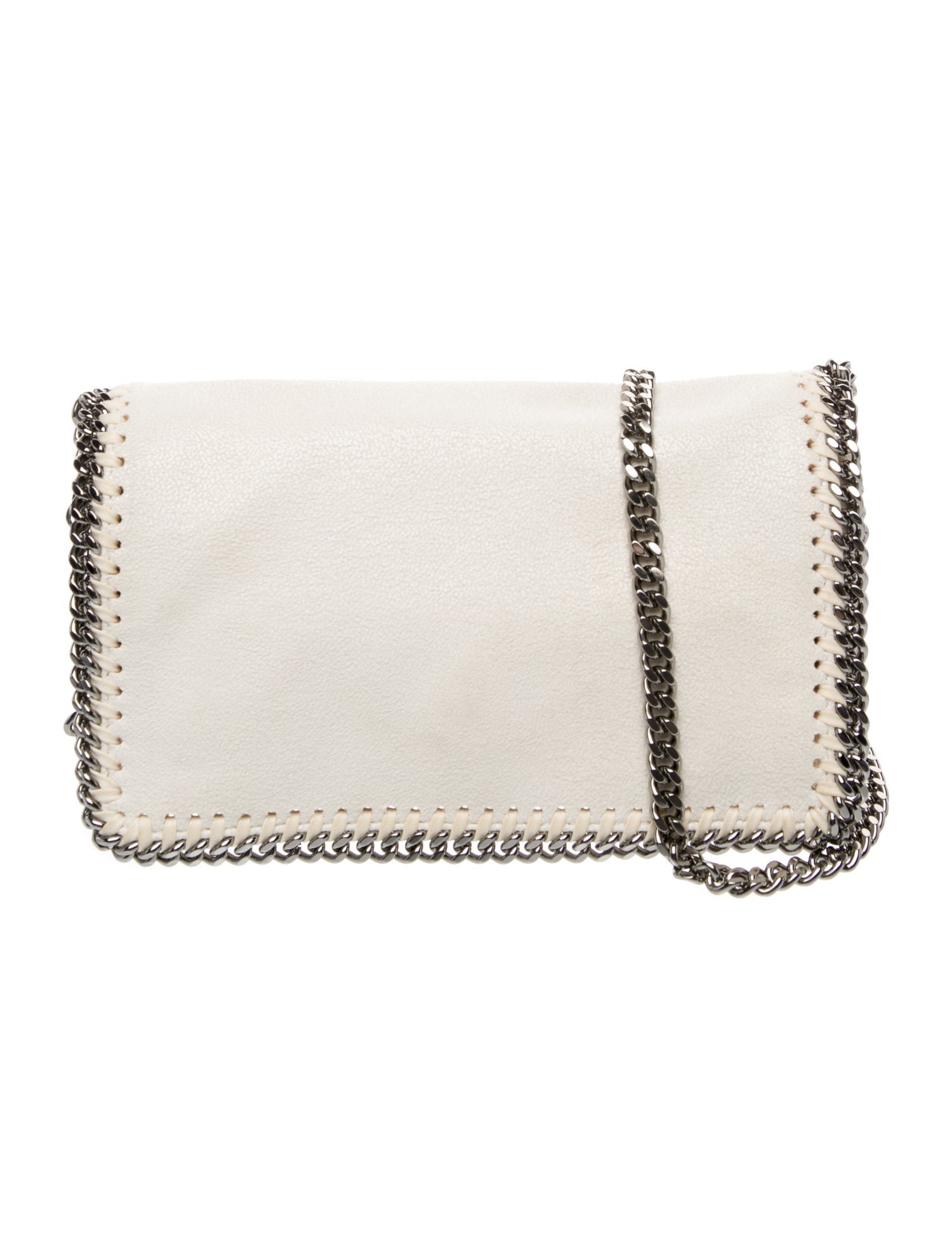 Stella McCartney Vegetarian Suede Clutch