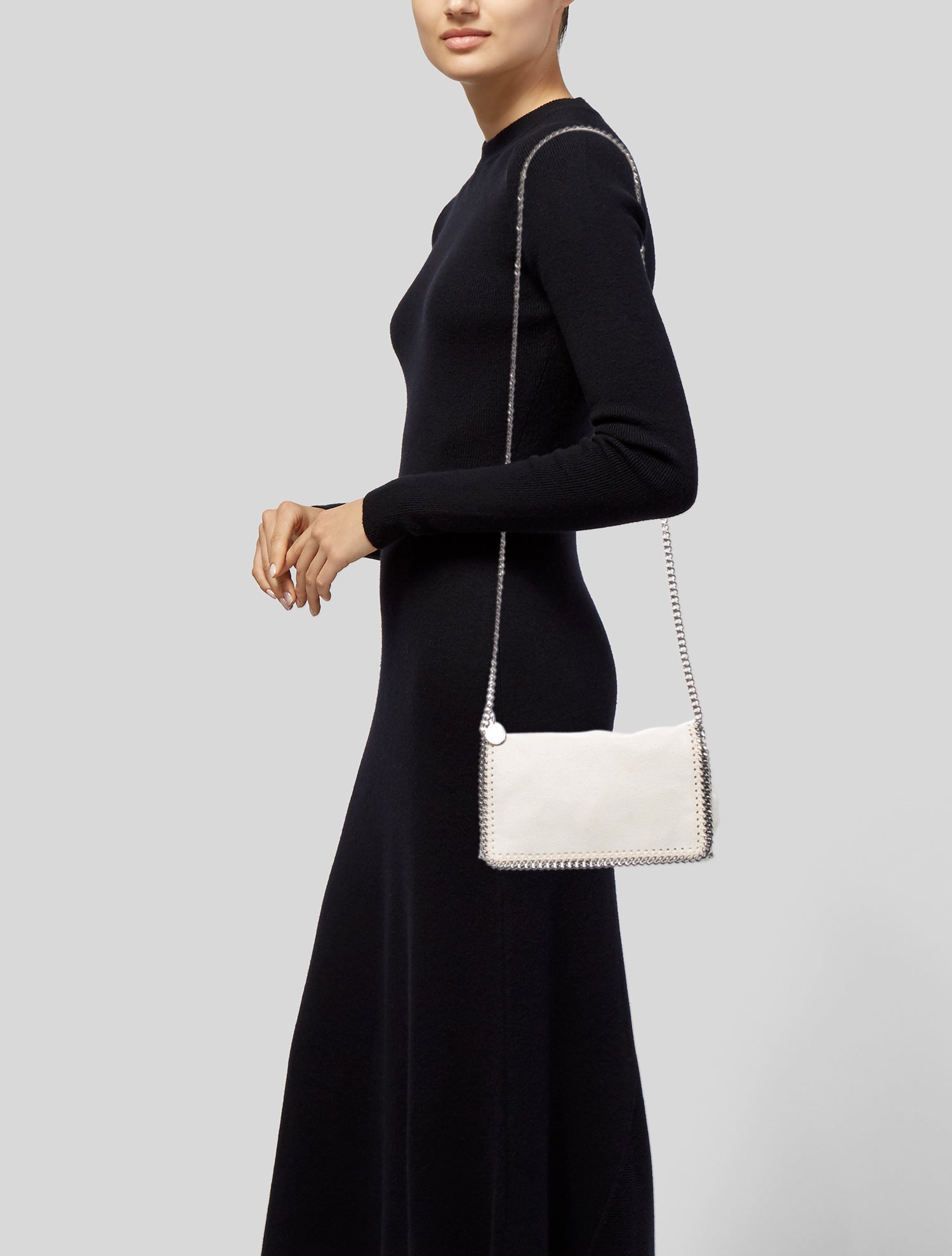 Stella McCartney Vegetarian Suede Clutch