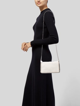 Stella McCartney Vegetarian Suede Clutch