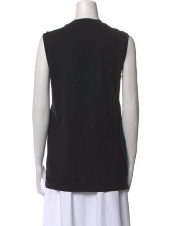 Stella McCartney Crew Neck Sleeveless Top