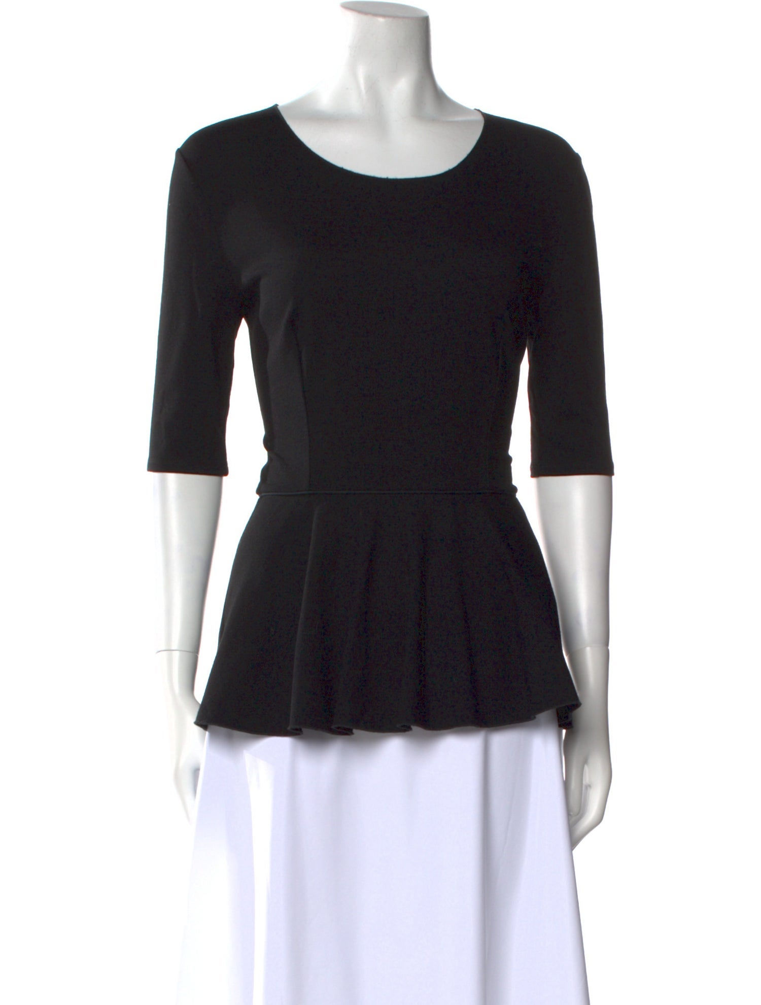 Stella McCartney Scoop Neck Short Sleeve Top