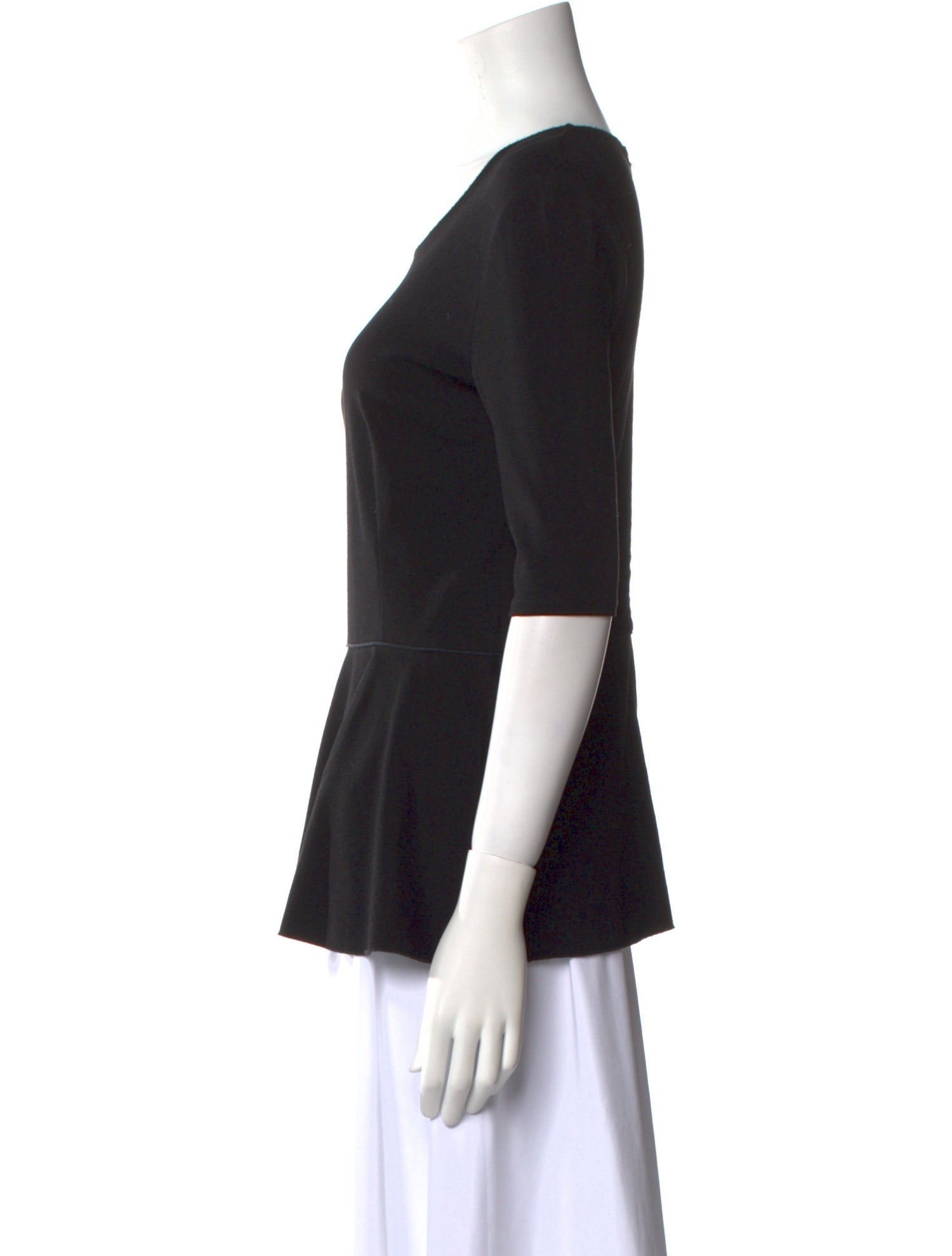 Stella McCartney Scoop Neck Short Sleeve Top