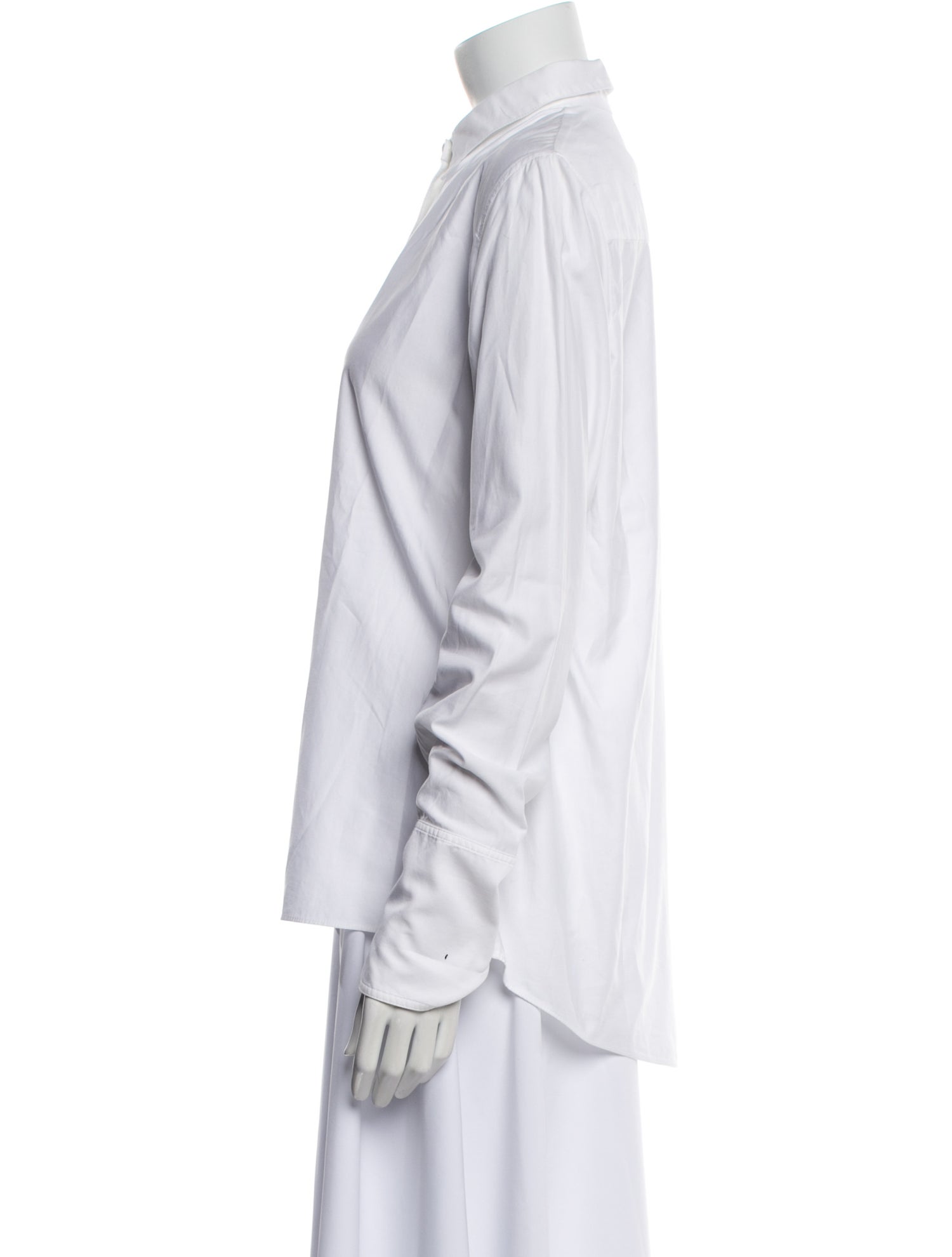 Stella McCartney Long Sleeve Button-Up Top