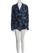 Stella McCartney Silk Floral Print Pajamas