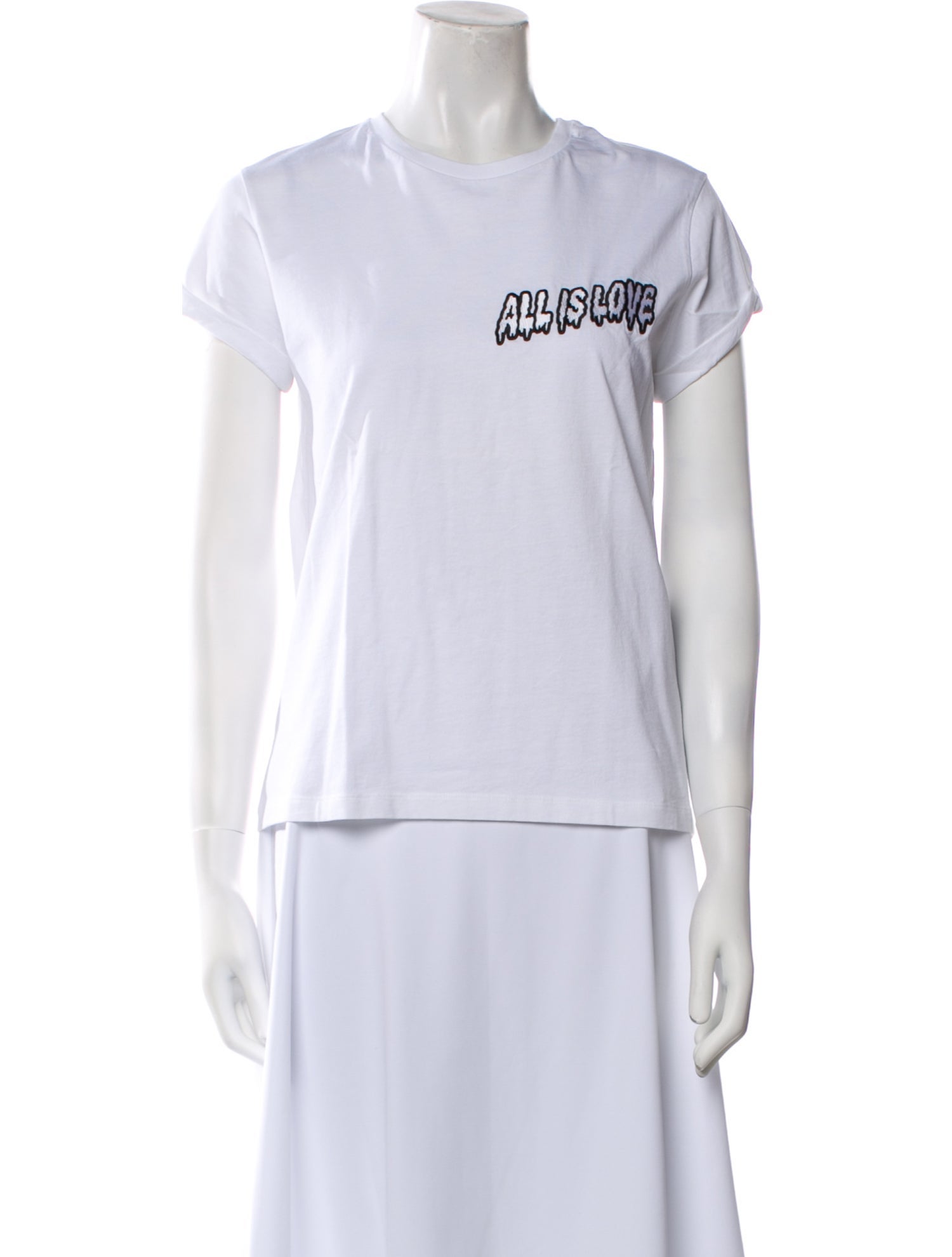 Stella McCartney Graphic Print Crew Neck T-Shirt
