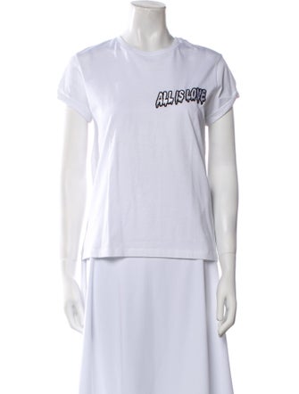Stella McCartney Graphic Print Crew Neck T-Shirt