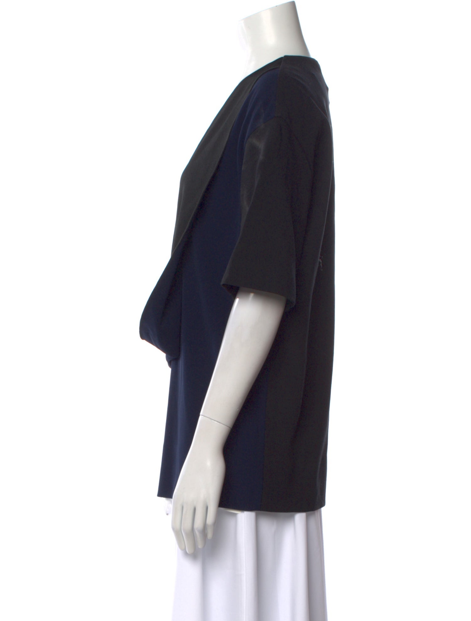 Stella McCartney V-Neck Short Sleeve Blouse