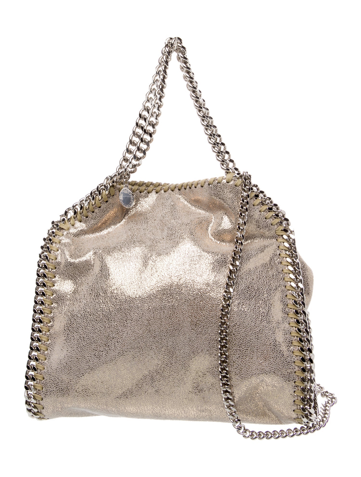 Stella McCartney Vegetarian Suede Top Handle Bag