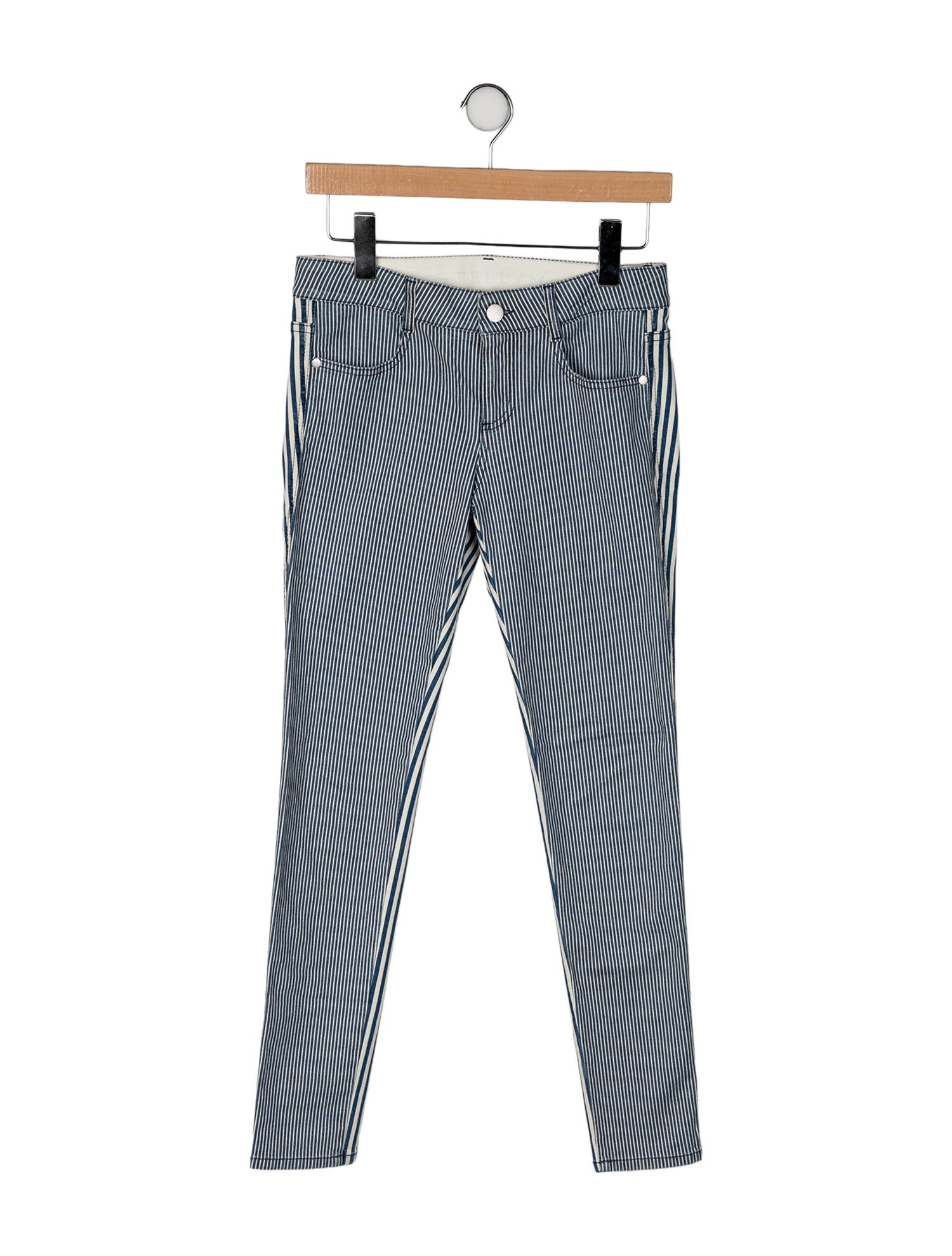 Stella McCartney High-Rise Skinny Leg Jeans
