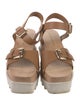 Stella McCartney Vegetarian Leather Studded Accents Sandals