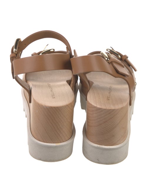 Stella McCartney Vegetarian Leather Studded Accents Sandals