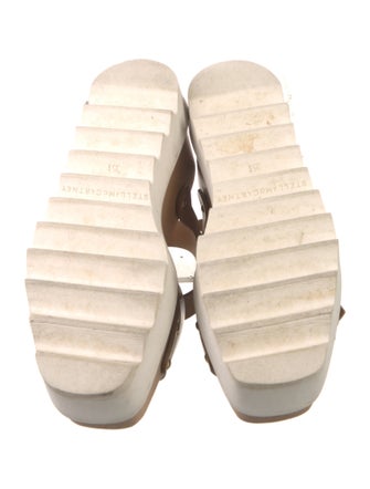Stella McCartney Vegetarian Leather Studded Accents Sandals