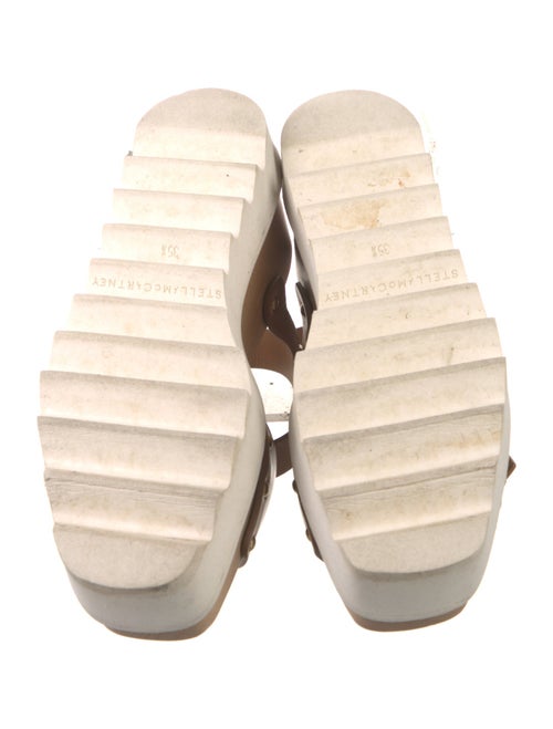 Stella McCartney Vegetarian Leather Studded Accents Sandals