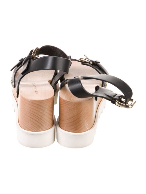 Stella McCartney Vegetarian Leather Studded Accents Slingback Sandals