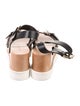 Stella McCartney Vegetarian Leather Studded Accents Slingback Sandals