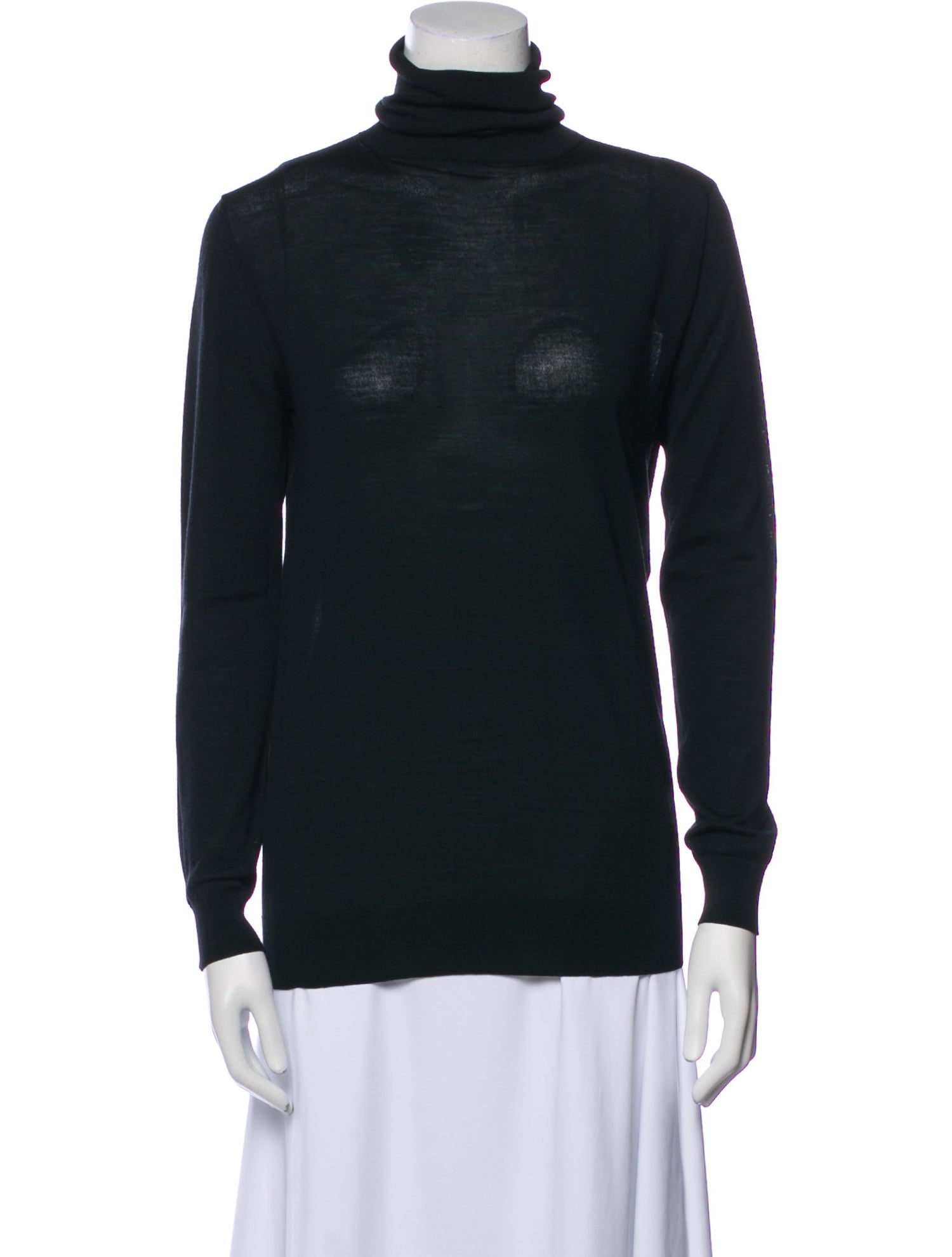 Stella McCartney Virgin Wool Turtleneck Sweatshirt