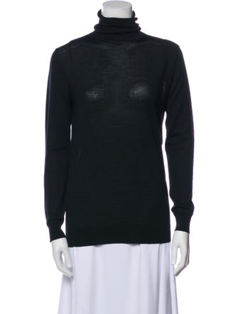 Stella McCartney Virgin Wool Turtleneck Sweatshirt