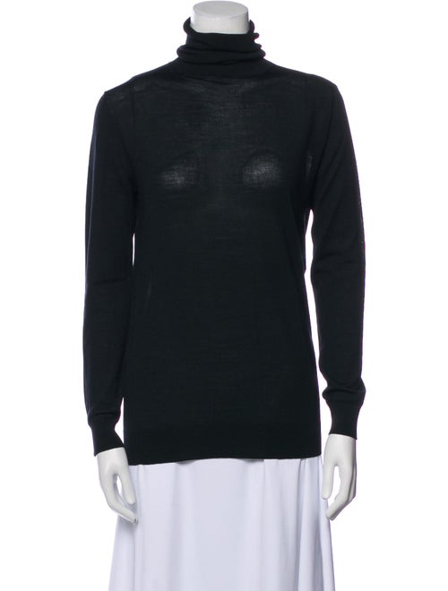 Stella McCartney Virgin Wool Turtleneck Sweatshirt